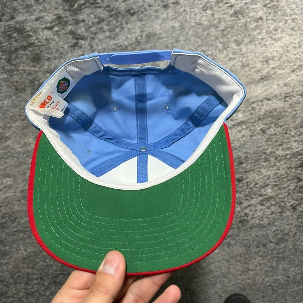 NWT Vintage Houston Oilers‎ Snapback Hat Annco NFL Embroidered 90s Adjustable